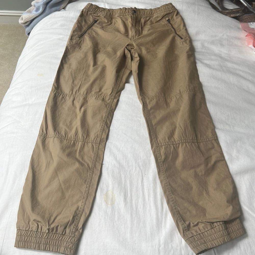New without Tags Boy’s Polo Poplin Khaki Joggers, LG 14-16